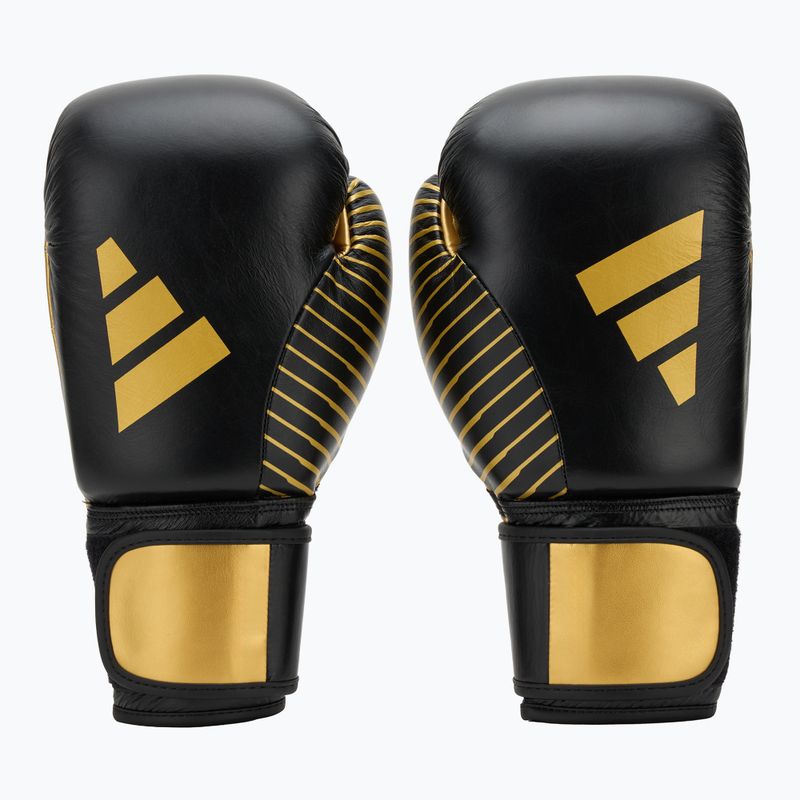 Боксови ръкавици Adidas Wako ADIKBWKF200 black/gold 2