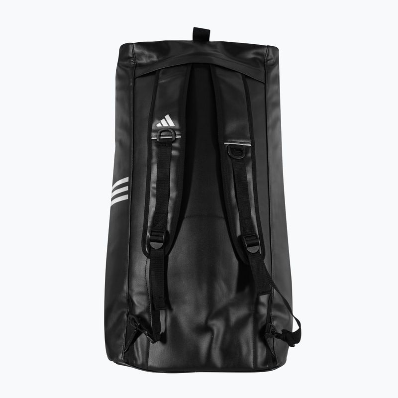 adidas тренировъчна чанта 2 в 1 Boxing 20 л черна/бяла 10