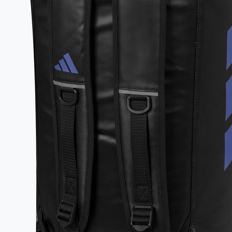 adidas тренировъчна чанта 50 л черно/градиентно синьо 10