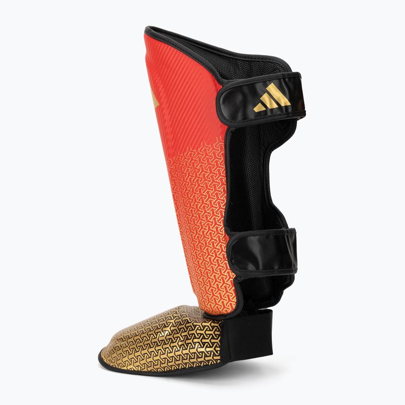 Щитове за пищяли и стъпала adidas Pro red/gold 3