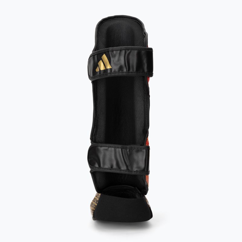 Протектори за пищял и стъпала Adidas Pro red/gold 4