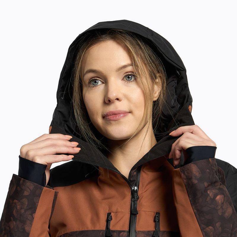 Picture Exa 20/20 дамско ски яке сиво-оранжево WVT226-F 5