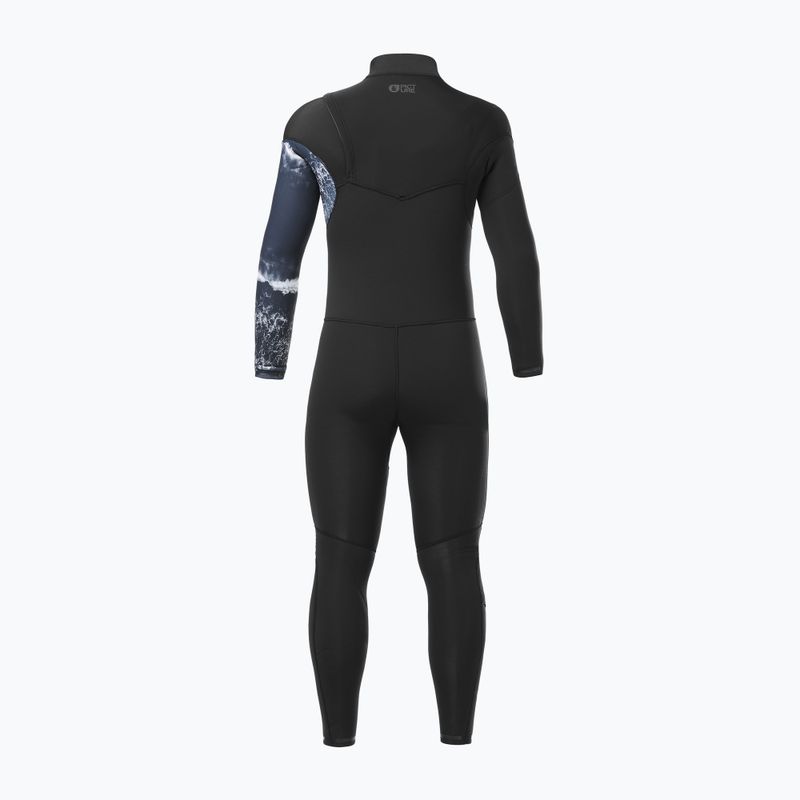 Мъжки неопренов костюм за плуване Picture Equation Печат 4/3 mm black 2