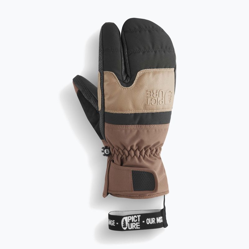 Мъжки скиорски ръкавици Picture Sparks cocoa brown 8