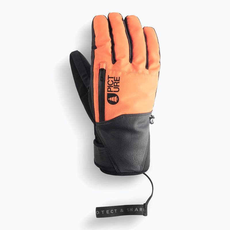 Мъжки скиорски ръкавици Picture Madson Gloves 10/10 neon flare 2