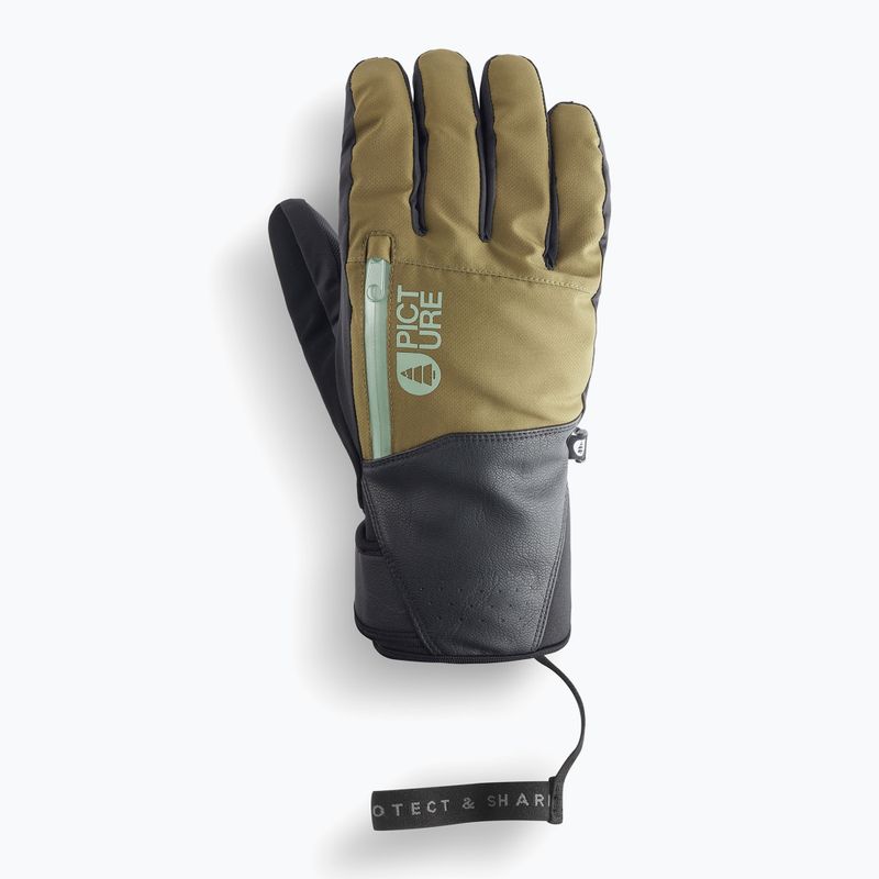 Мъжки скиорски ръкавици Picture Madson Gloves 10/10 tobacco 2