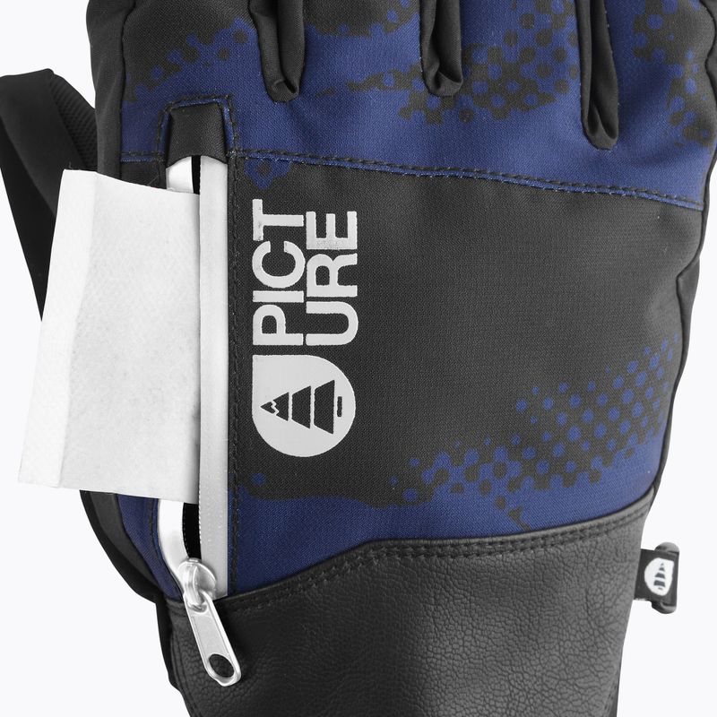 Мъжки скиорски ръкавици Picture Madson Gloves 10/10 retro fusion print 5