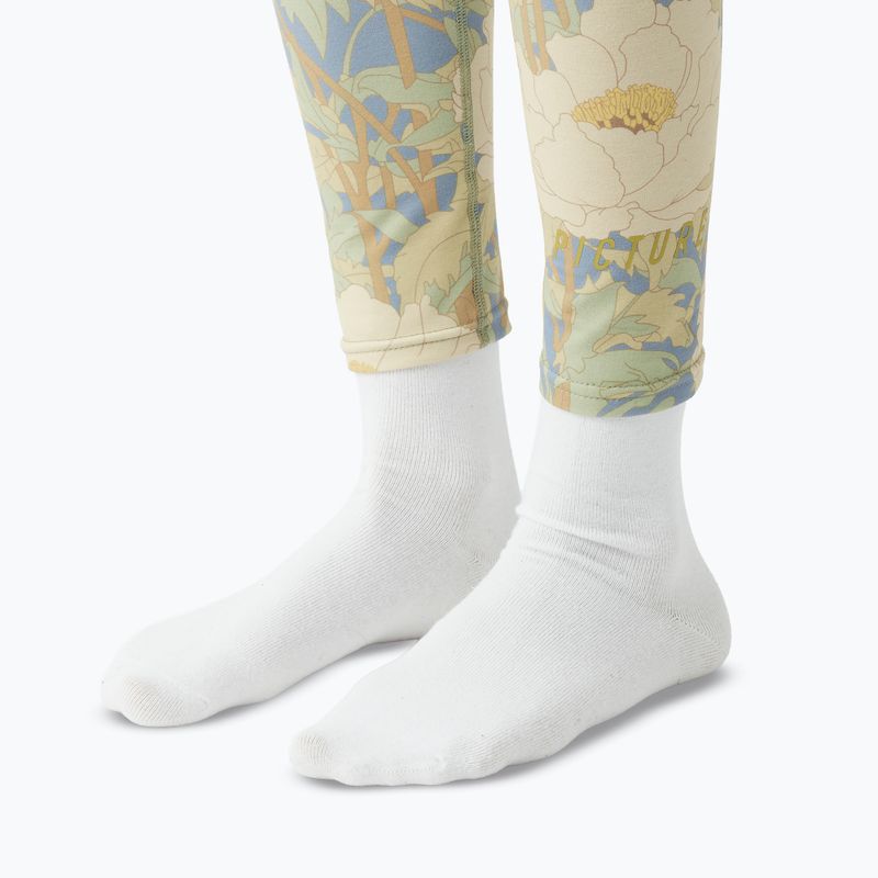 Дамски термоактивен клин Picture Milita Printed timeless flower print 6