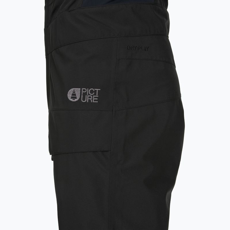 Мъжки скиорски панталони Picture Testy BIB 10/10 black 12