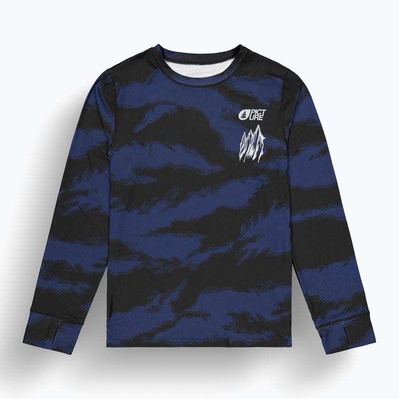 Мъжка термоактивна блуза Picture Lhotse Printed retro fusion print 5