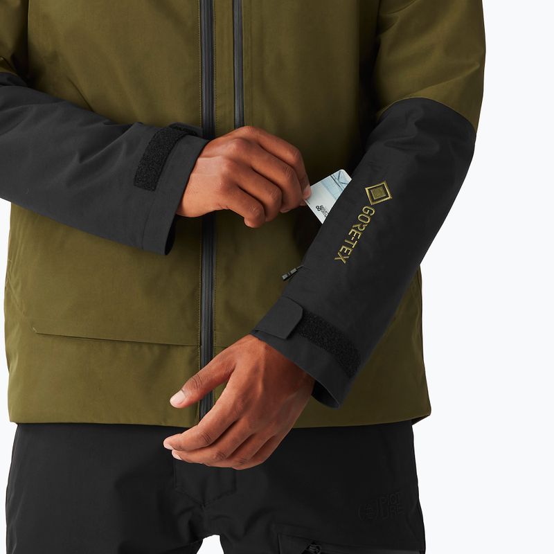 Мъжко скиорско яке Picture Merepi Gore-Tex tobacco 12