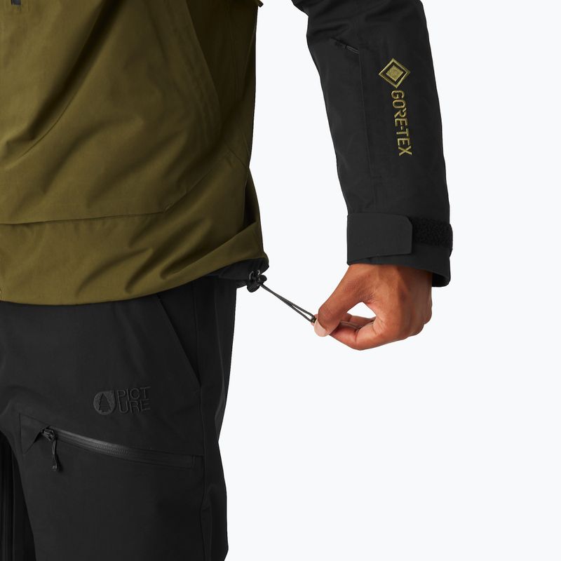 Мъжко скиорско яке Picture Merepi Gore-Tex tobacco 13