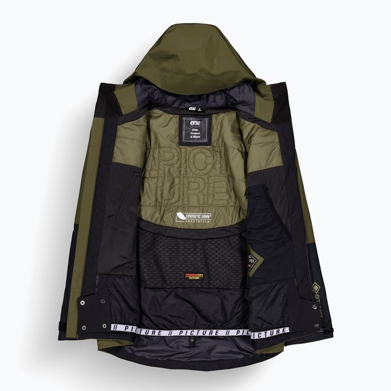 Мъжко скиорско яке Picture Merepi Gore-Tex tobacco 17