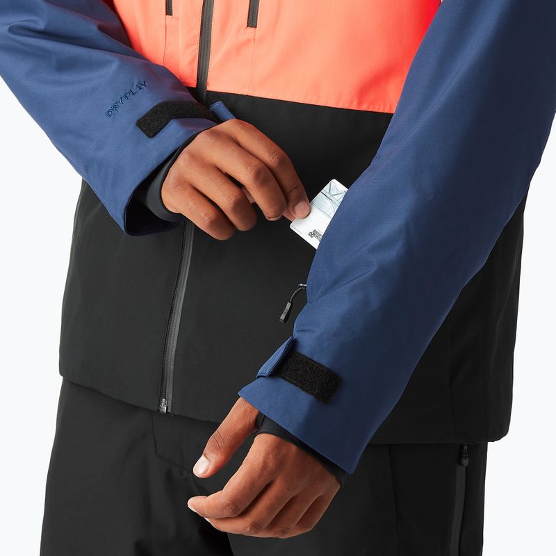 Мъжко скиорско яке Picture Object pariot blue neon flare 9