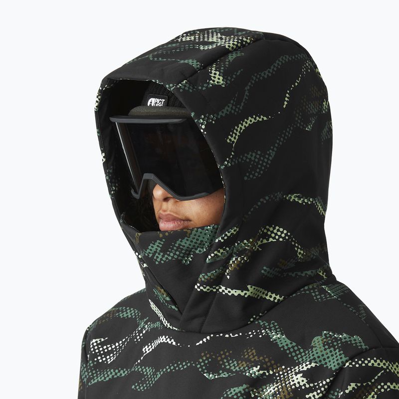 Скиорско яке Picture Parker Printed forest shadow print 12