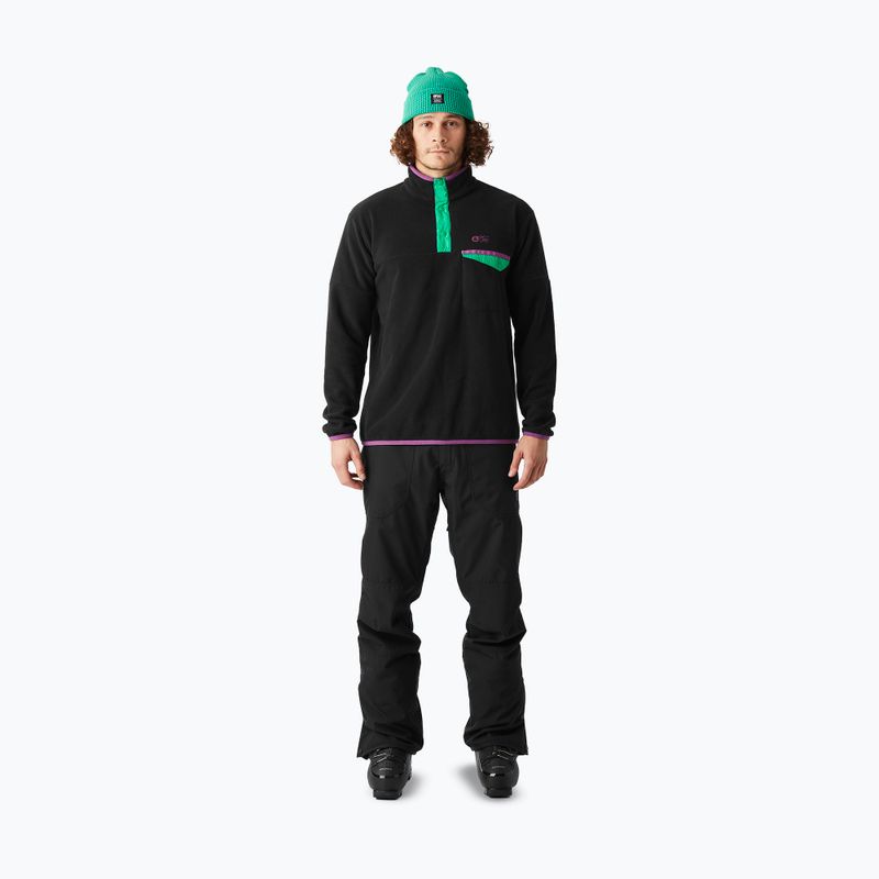 Мъжки скиорски поларен суитшърт Picture Arcca 1/4 Zip black 2