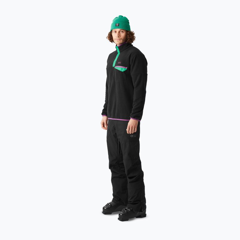 Мъжки скиорски поларен суитшърт Picture Arcca 1/4 Zip black 4