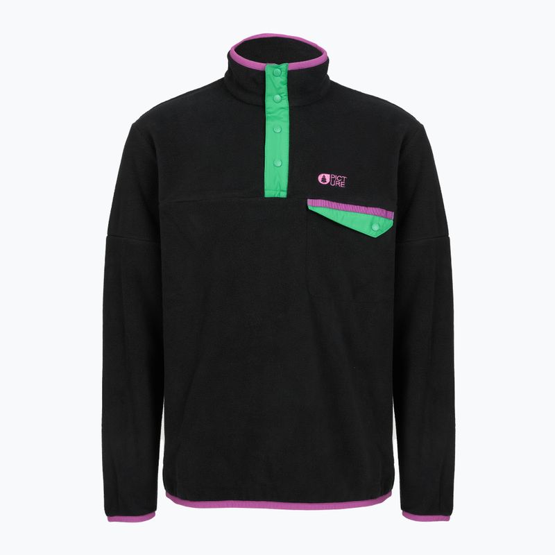 Мъжки скиорски поларен суитшърт Picture Arcca 1/4 Zip black 6