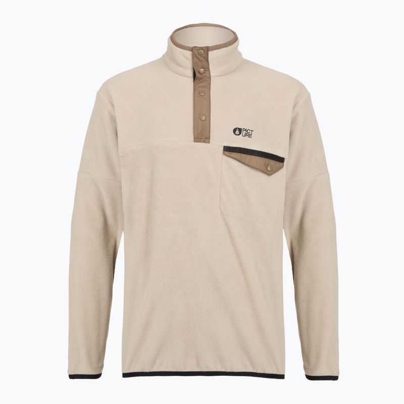 Мъжки скиорски поларен суитшърт Picture Arcca 1/4 Zip pure cashmere 6