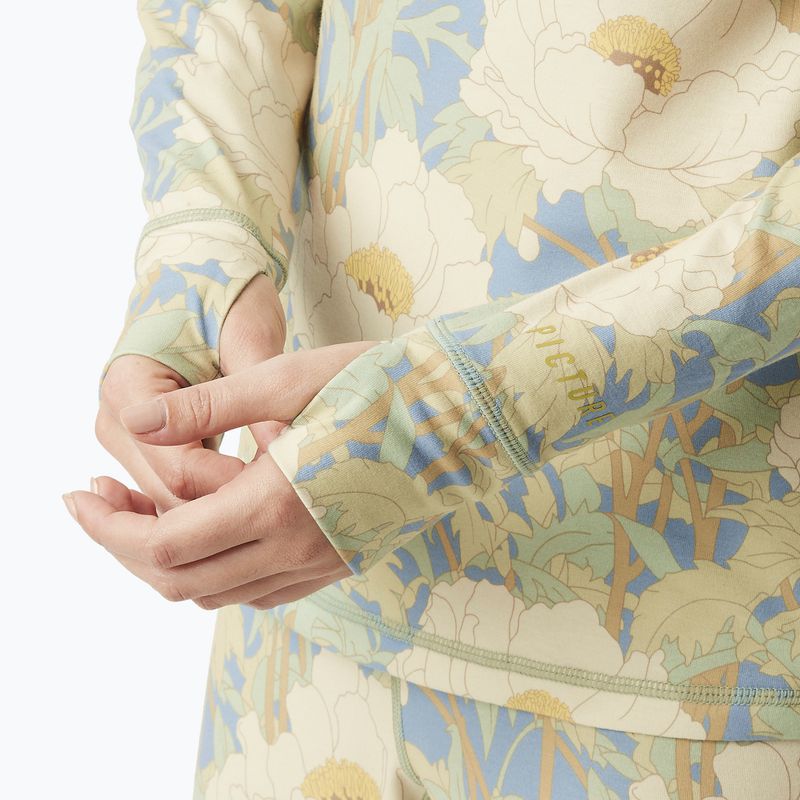 Дамска термоактивна блуза Picture Milita Printed timeless flower print 4