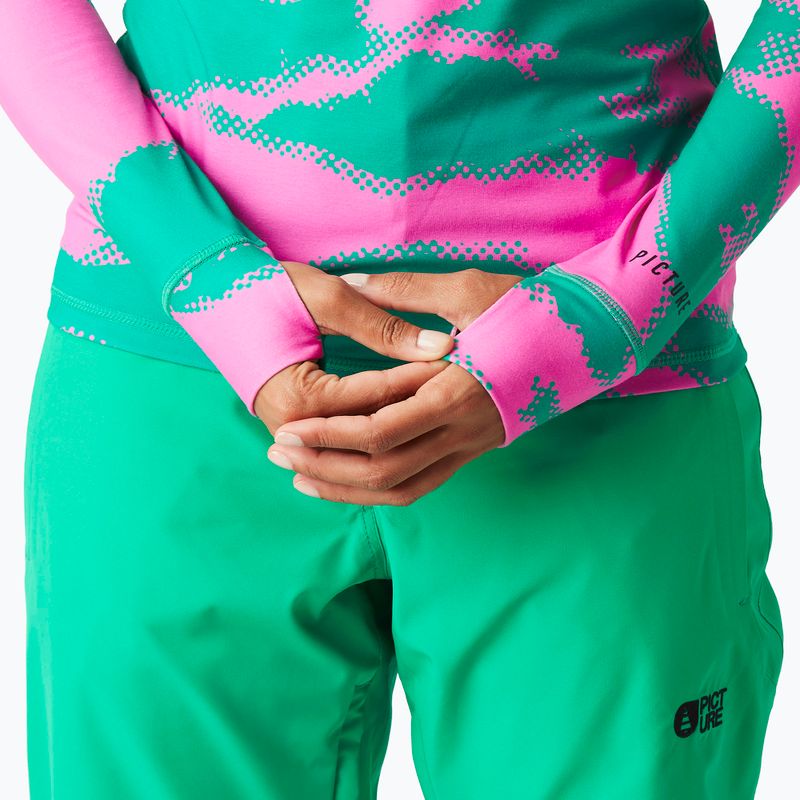 Дамска термоактивна блуза с дълъг ръкав Picture Milita Printed retro bliss print 4