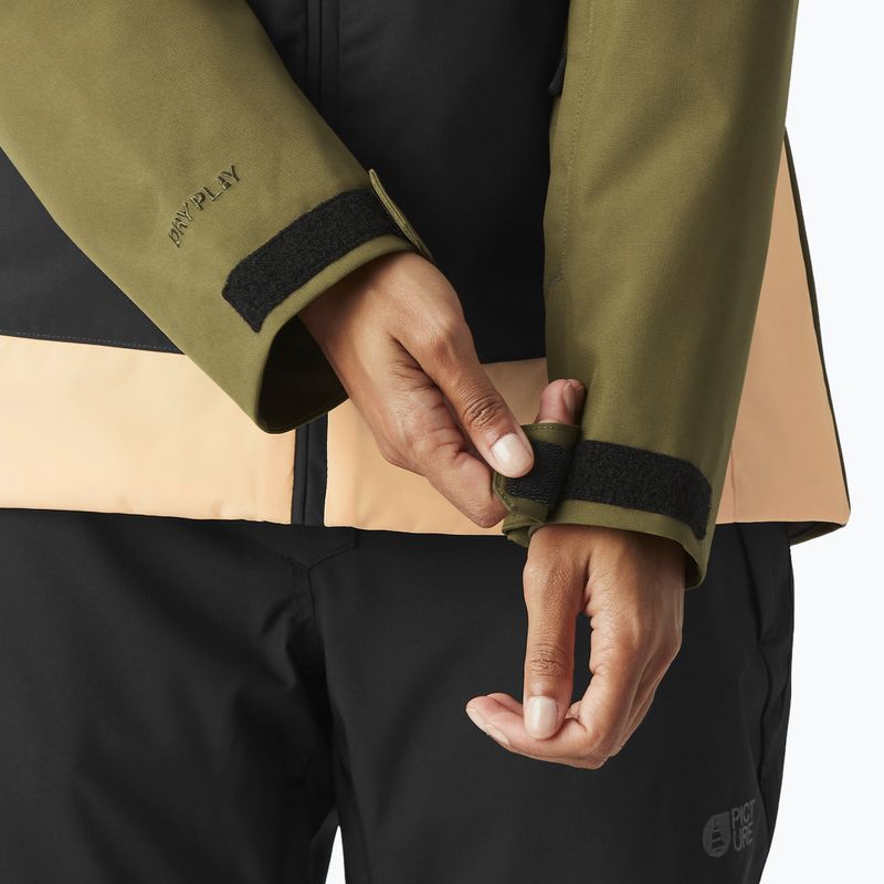 Дамско скиорско яке Picture Seakrest tobacco black 7