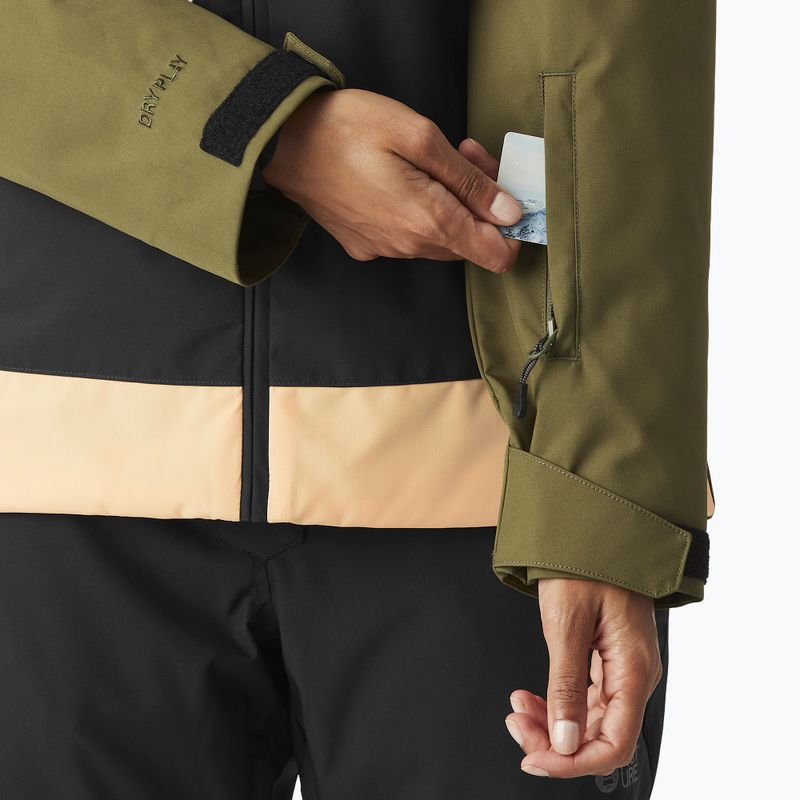 Дамско скиорско яке Picture Seakrest tobacco black 8