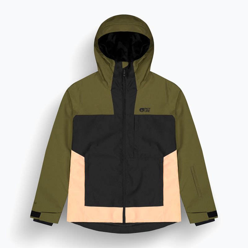 Дамско скиорско яке Picture Seakrest tobacco black 11