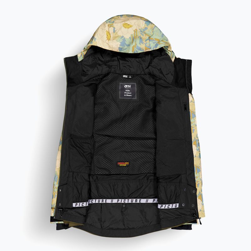 Дамско скиорско яке Picture Exa timeless flower print 3