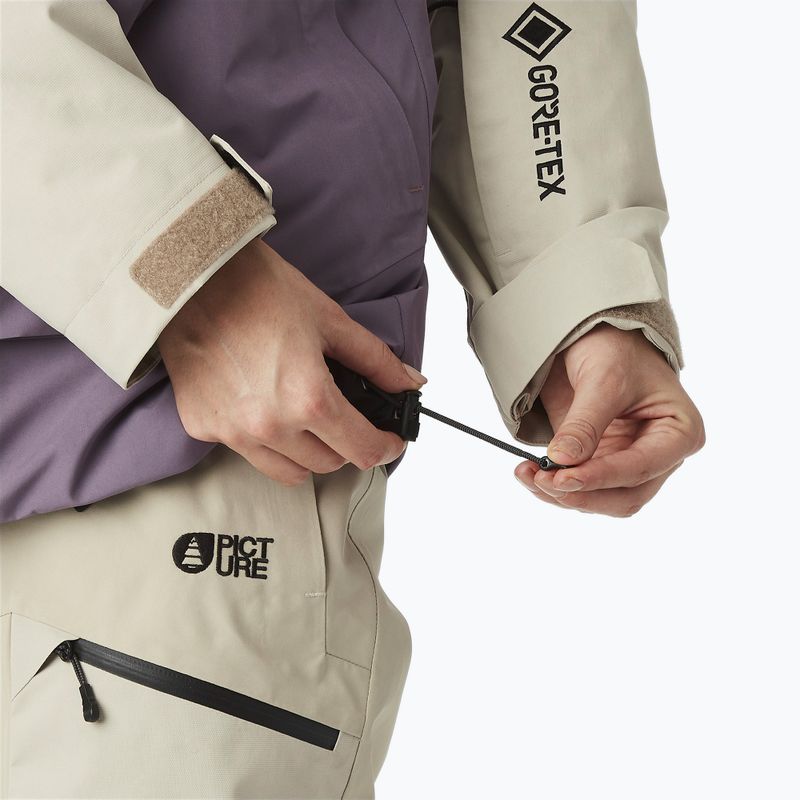 Дамско скиорско яке Picture Merepi Gore-Tex grape jam 10