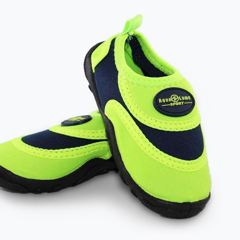 Детски обувки за вода Aqua Lung Beachwalker сини и зелени FJ028310426 10