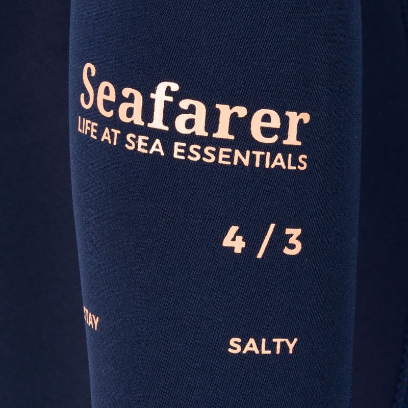 Дамски костюм за плуване MANERA Seafarer 4/3 mm тъмно син 22221 5