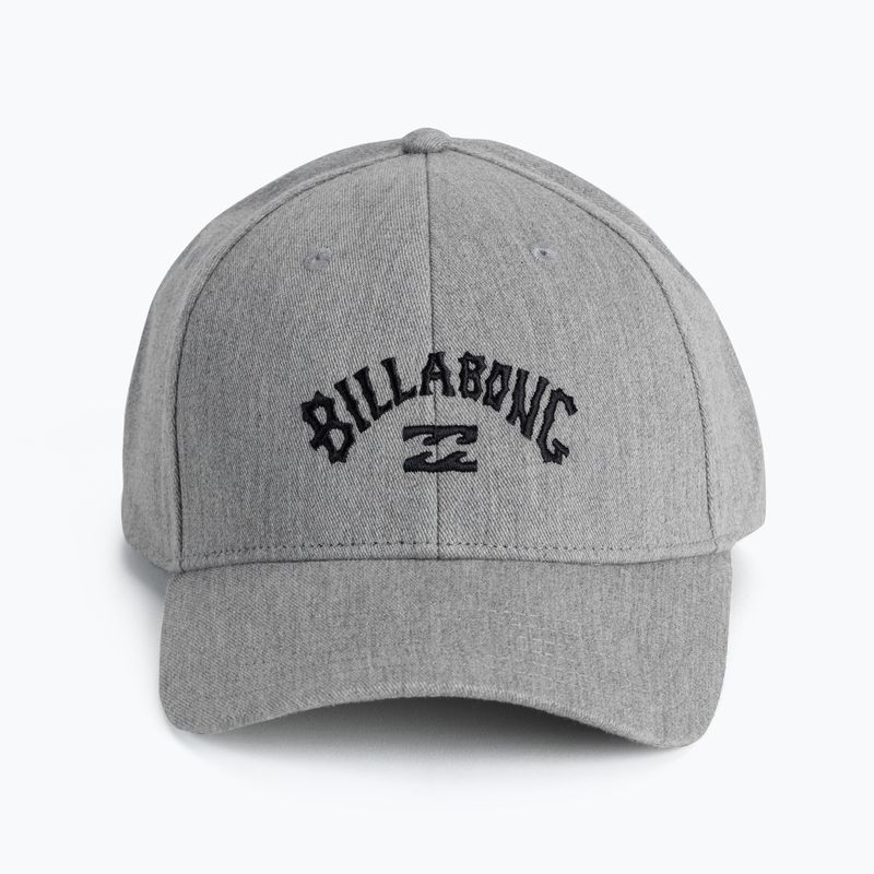 Мъжка бейзболна шапка Billabong Arch Snapback grey heather 4