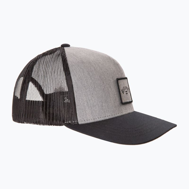 Бейзболна шапка Billabong Stacked Trucker grey heather 5