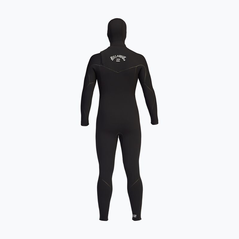 Мъжки скафандър Billabong 5/4 Furnace Hooded CZ Full black 7