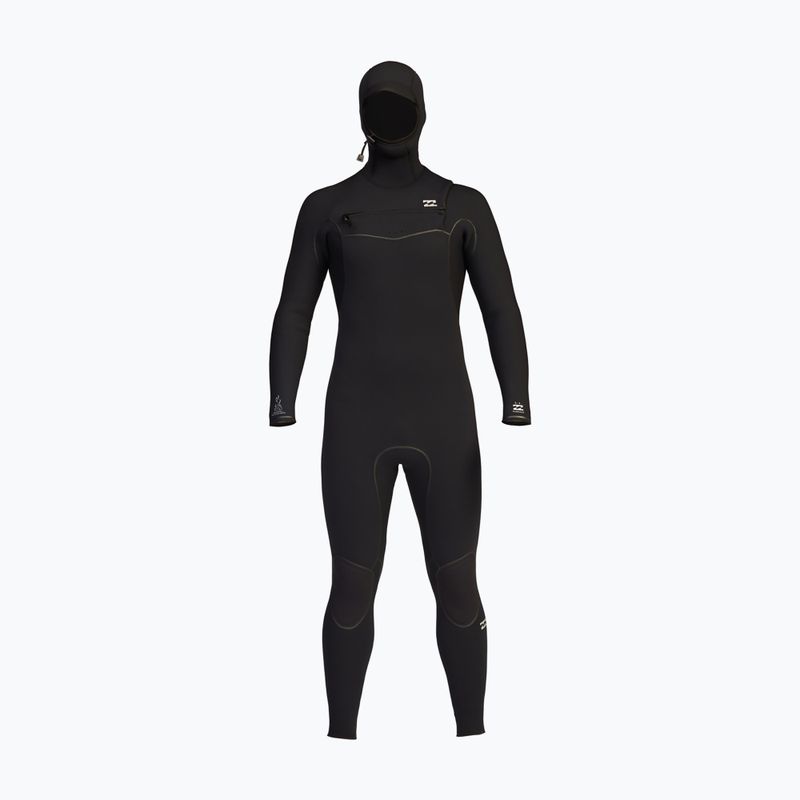 Мъжки скафандър Billabong 5/4 Furnace Hooded CZ Full black 8