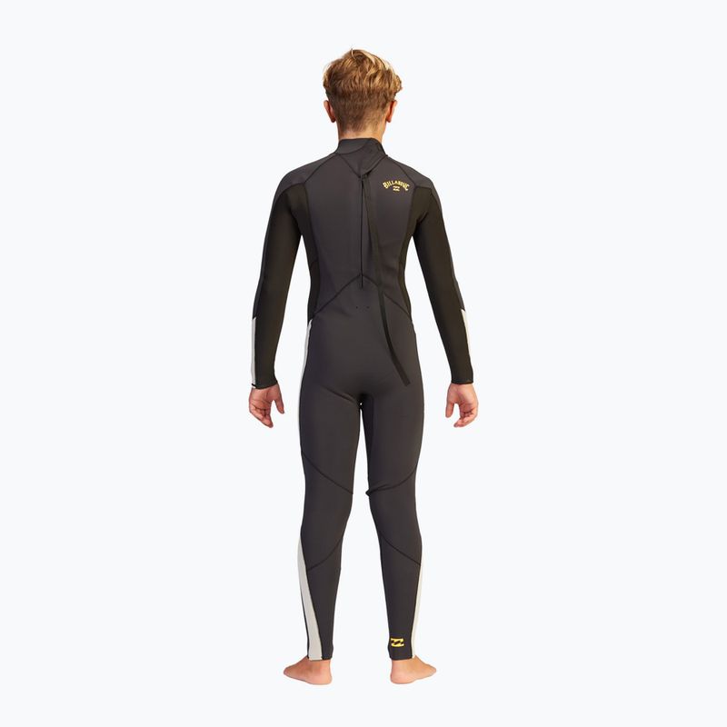 Детска пяна за плуване Billabong 4/3 Boys Absolute BZ Full black rock 3