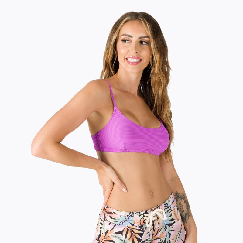 Горна част на бански костюм Billabong Tanlines Avery bright orchid