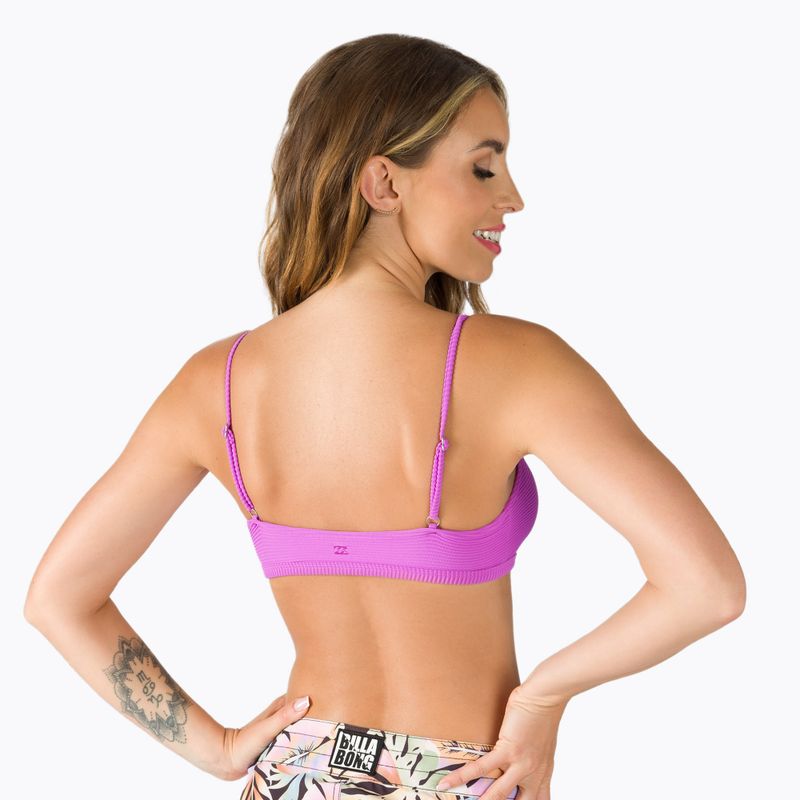 Горна част на бански костюм Billabong Tanlines Avery bright orchid 3