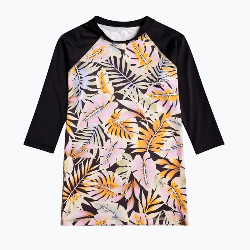 Дамска тениска за плуване Billabong Surf Capsule black pebble