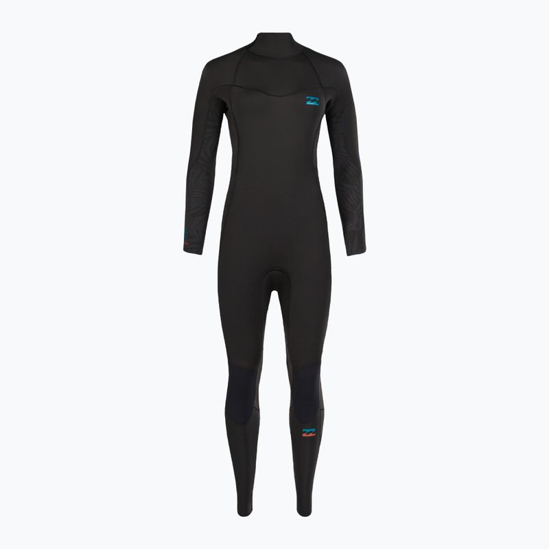 Дамски скафандър Billabong 4/3 Synergy BZ Full black palms 2