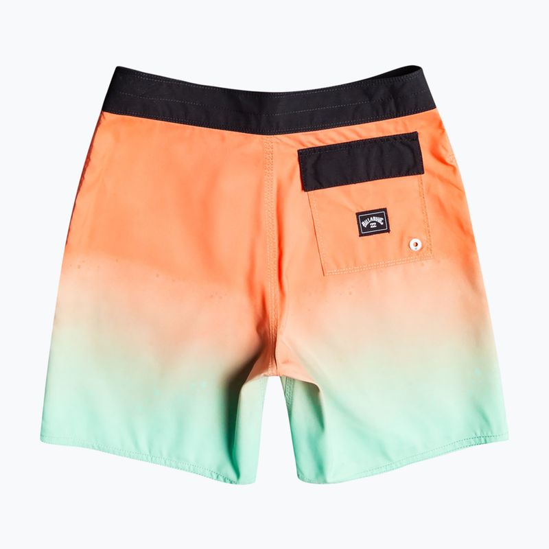 Детски шорти за плуване Billabong All Day Fade OG orange 2