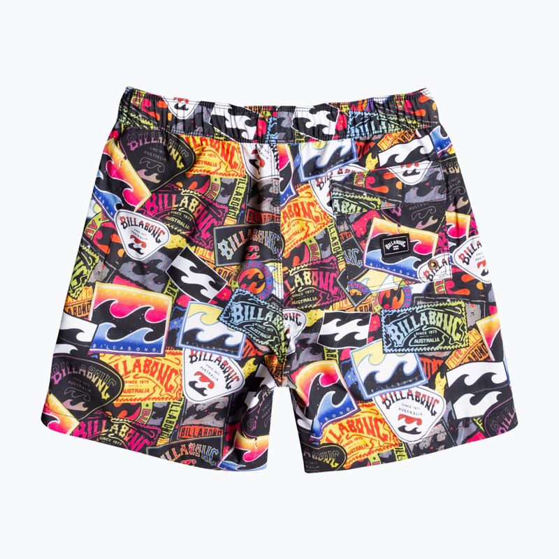 Детски шорти за плуване Billabong Sundays multicolor 2