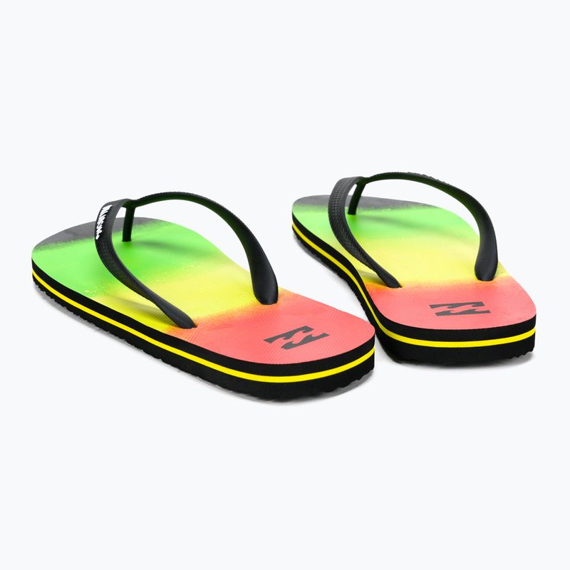 Мъжки джапанки Billabong Tides Fade rasta 3