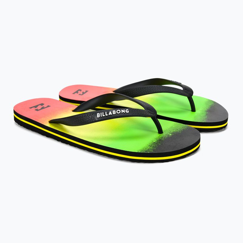 Мъжки джапанки Billabong Tides Fade rasta 5