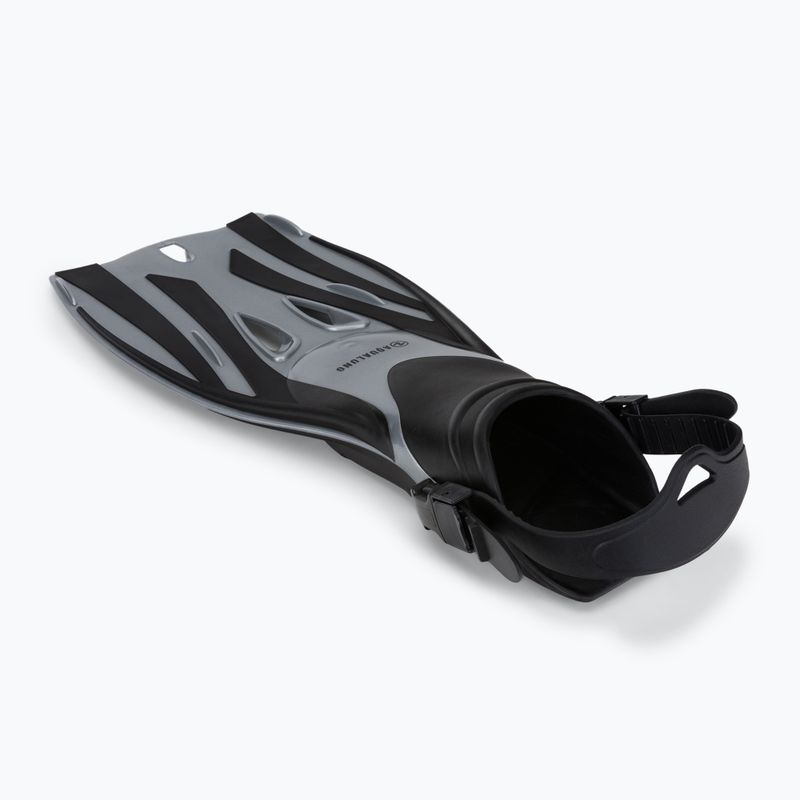 Aqualung Fizz черни и сребърни плавници за гмуркане FA3610115SM 4