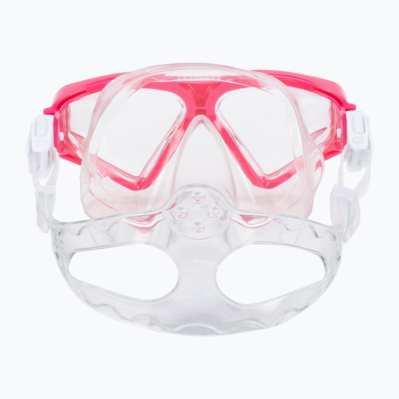 Aqualung Saturn Combo маска за шнорхел + шнорхел розов SC3980002 5