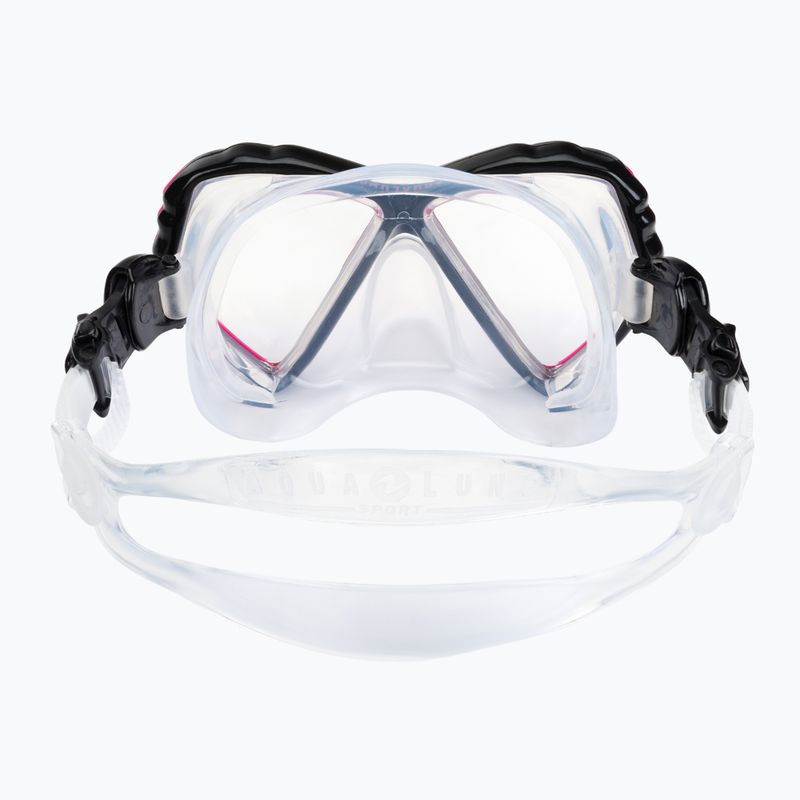 Aqualung Cub Combo детски комплект маска + шнорхел черен/розов SC3990002 6