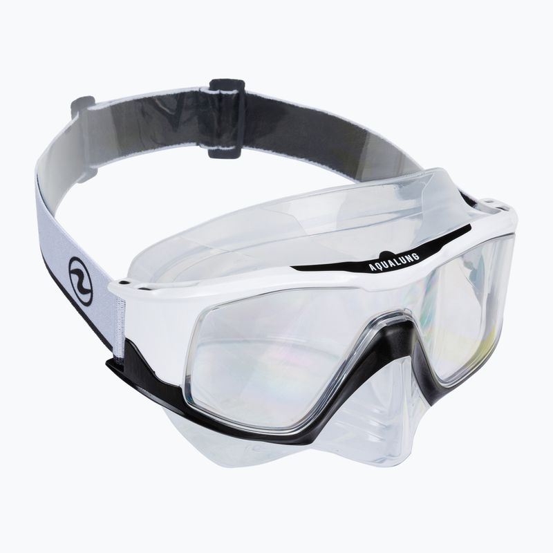 Aqualung Vita Комплект за гмуркане с шнорхел бял и черен SR3990901 2