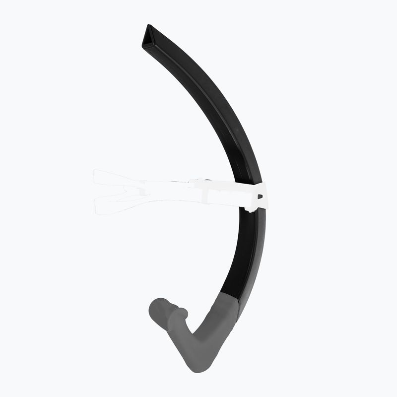 Фронтална тръба на шнорхел Aquasphere Focus Snorkel black/grey